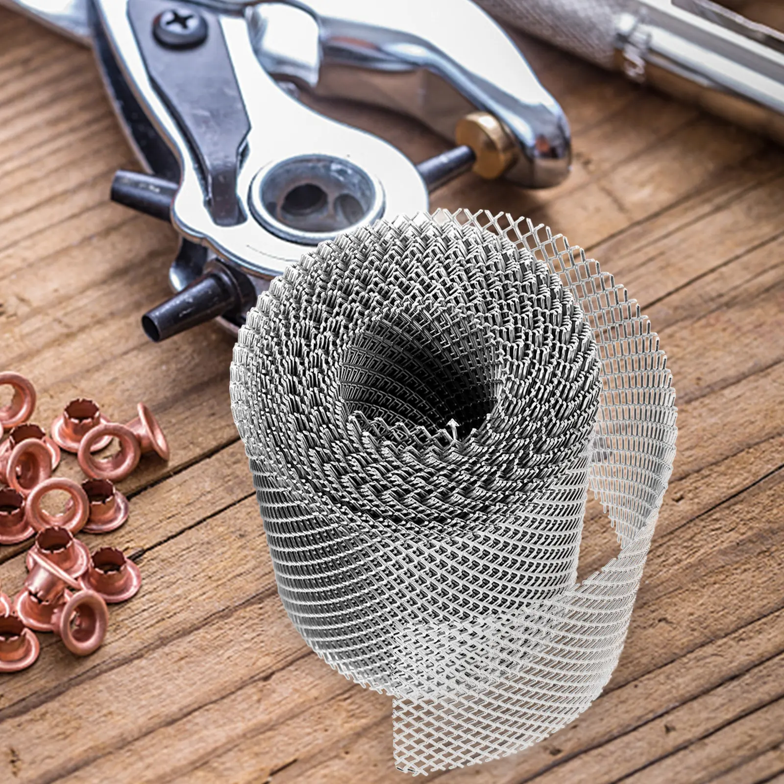 

Комплект металлической сетки для защиты водостоков от листьев и мусора, гибкая рулонная сетка-фильтр для предотвращения засоров от дождя и отходов