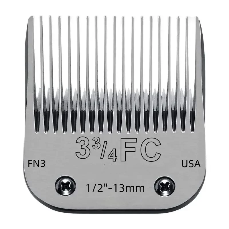 Pet  Dog Grooming  Clipper Blade 3F 13mm  Made Using High Quality Carbon Steel for A5 blade fit most Andis Oster clippers