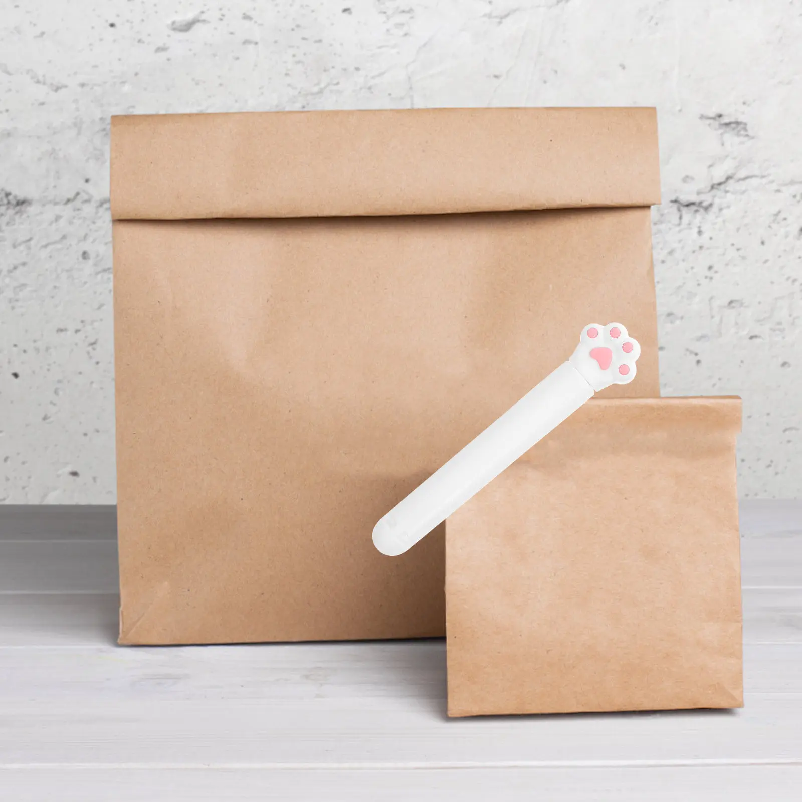 12 clips de garra de gato de dibujos animados para sellar bolsas de comida, bonitos clips de sellado para bolsas de aperitivos, pinzas de almacenamiento de alimentos para despensa de cocina, clips de garra de gato para bolsas de snacks