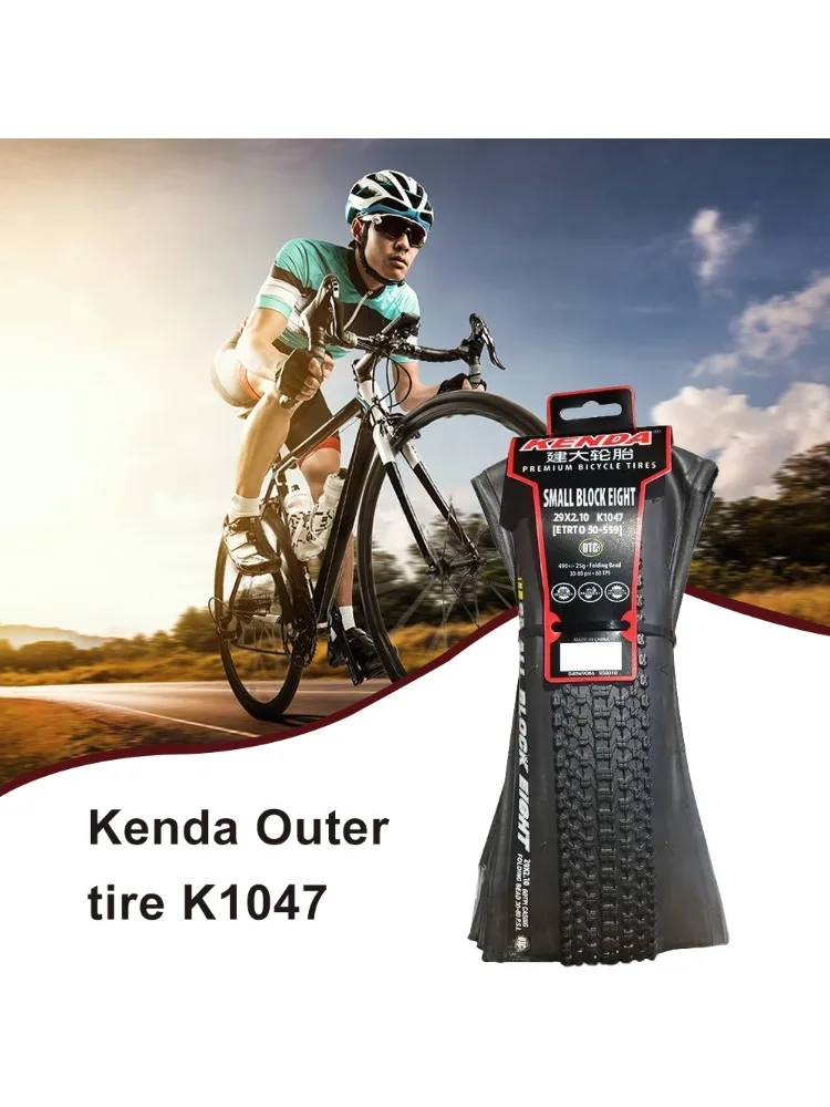 AliExpress Kenda Road Bicycle Tire Foldable K1047 Tires 26 27.5 29 1.95 2.10 SMALL BLOCK EIGHT Mountain MTB Bicycle Tires for Bike Parts