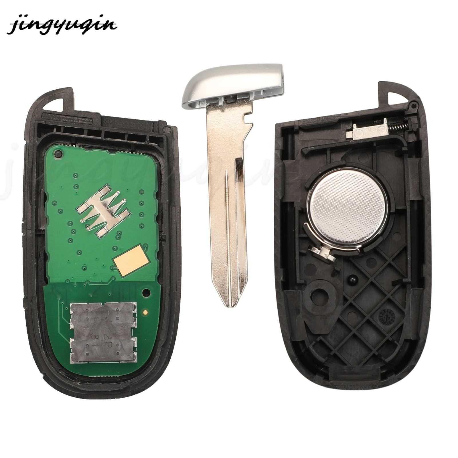 Jingyuqin لكرايسلر 200 300 دودج تشارجر تشالنجر 2019 + فوب M3M-40821302 مفتاح السيارة الذكي عن بعد 433 ميجا هرتز 4A PCF7953M AES رقاقة #5