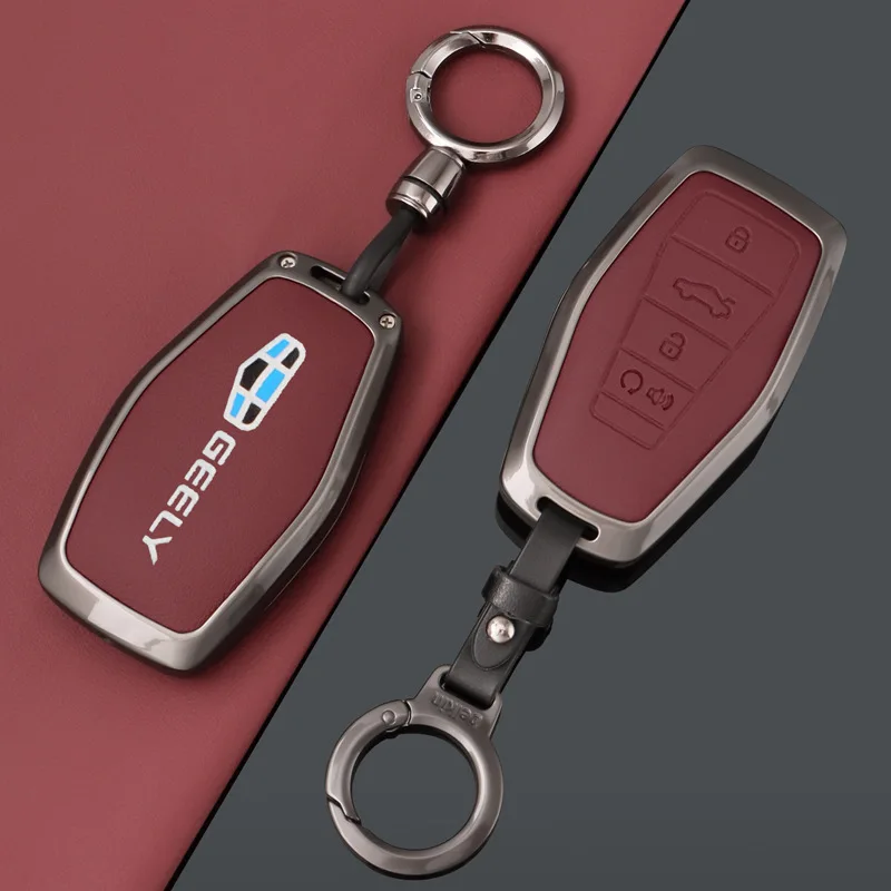 Premium Zinc Alloy Key Cover Case for Geely Xingyuan Dream Edition/Exploration Edition (2025) - Protective Key Fob Shell