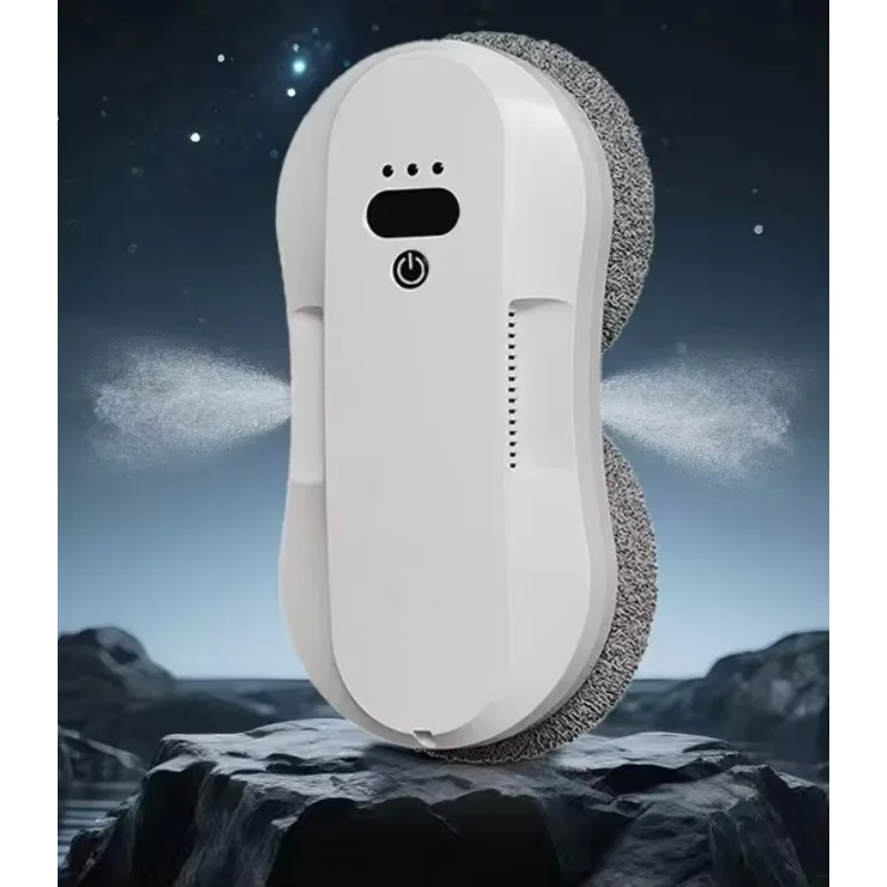 

Intelligent Water-Spraying AI Route Planning 5600Pa Suction Fully Automatic High-Rise Electric Window Cleaning Robot Glass