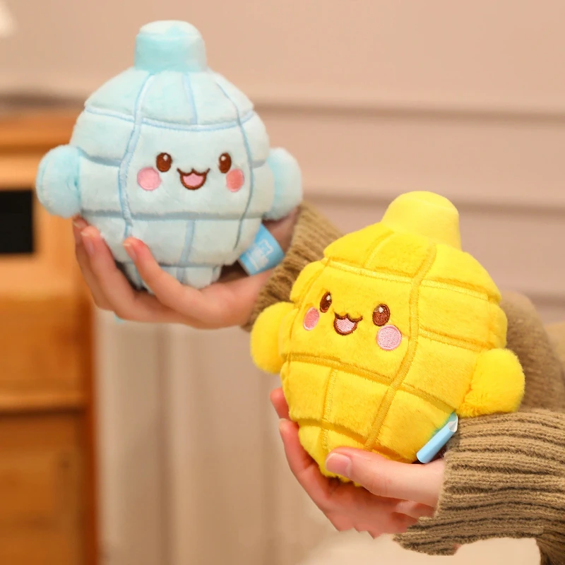 Kreatywne pluszowe zabawki, breloczek w kształcie granatu z kreskówki, zabawny wisiorek do plecaka, dekoracja wnętrza samochodu, prezent.