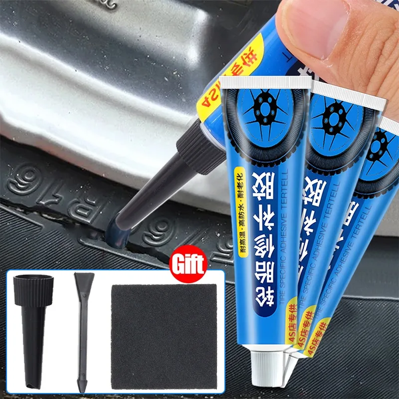 

Tire Repair Black Glue Liquid Strong Rubber Car Instant Strong Tools Wear-resistant Non-corrosive Adhesive Instant Bond Repair