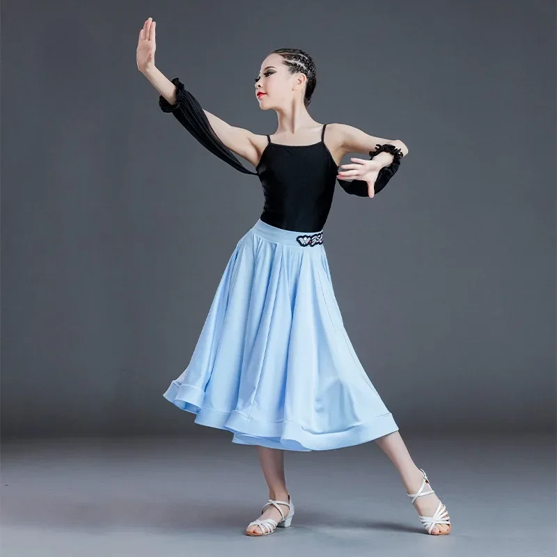 Modern Dance Dress Daughter Child Adult Competition Skirt Latin National Standard Waltz Dance Performance Dress ballroom dress