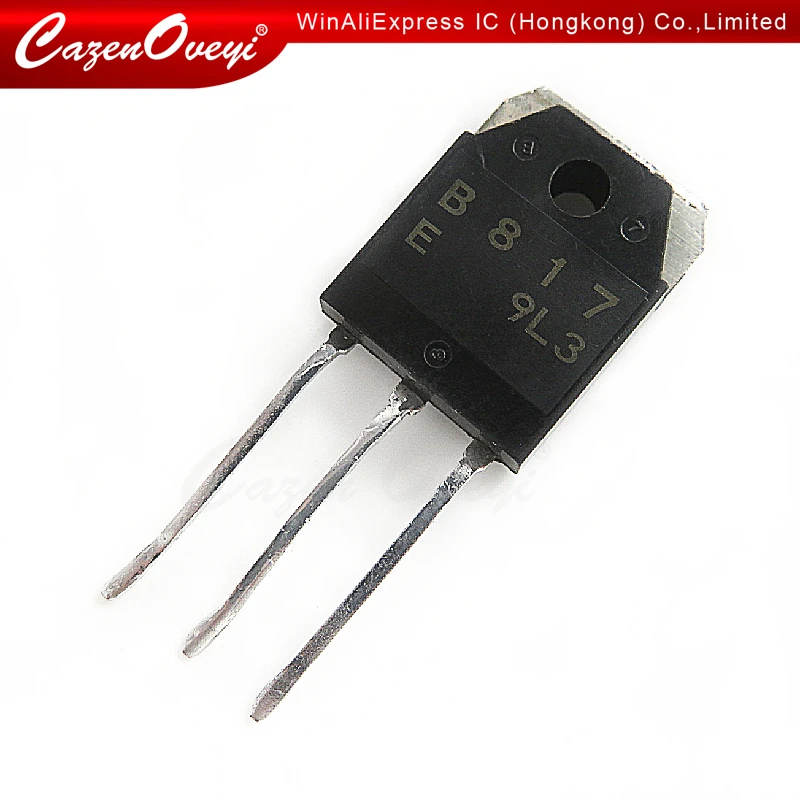 10pcs/lot 5Pairs 2SD1047 2SB817 (D1047 B817) TO-3P In Stock