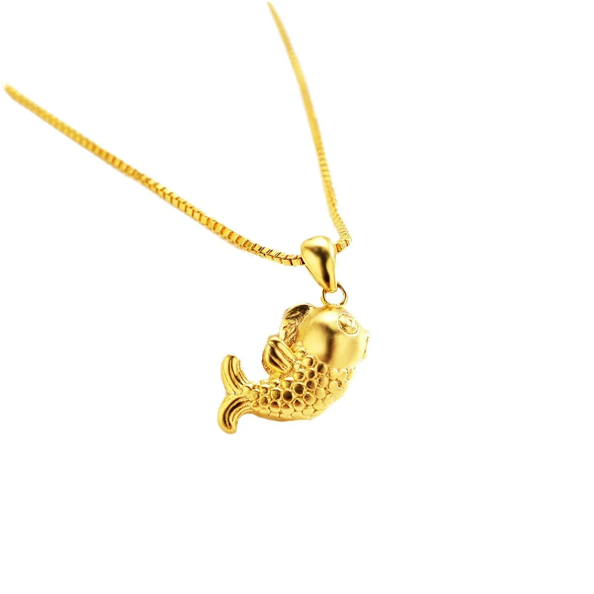 2024 Trendy Koi Fish Necklace for Women: Luxury, Unique Collar Pendant Chain, Vintage Elegance, Minimalist Fashion Jewelry