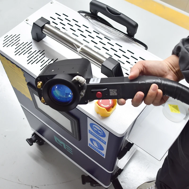 High Quality Pulse Laser Cleaning Machine 100W-1000W Rust Removal for Glass Plastic & Rubber for Home Use Restaurant Industries
