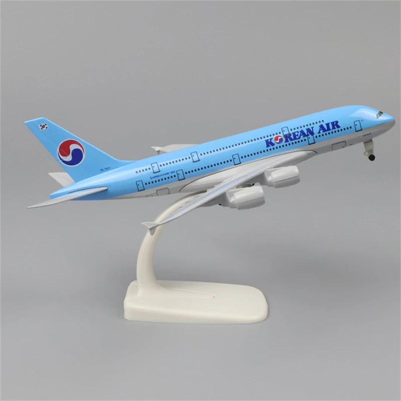 Model Toy For A380 Airlines Metal Alloy Diecast 20CM Airplane