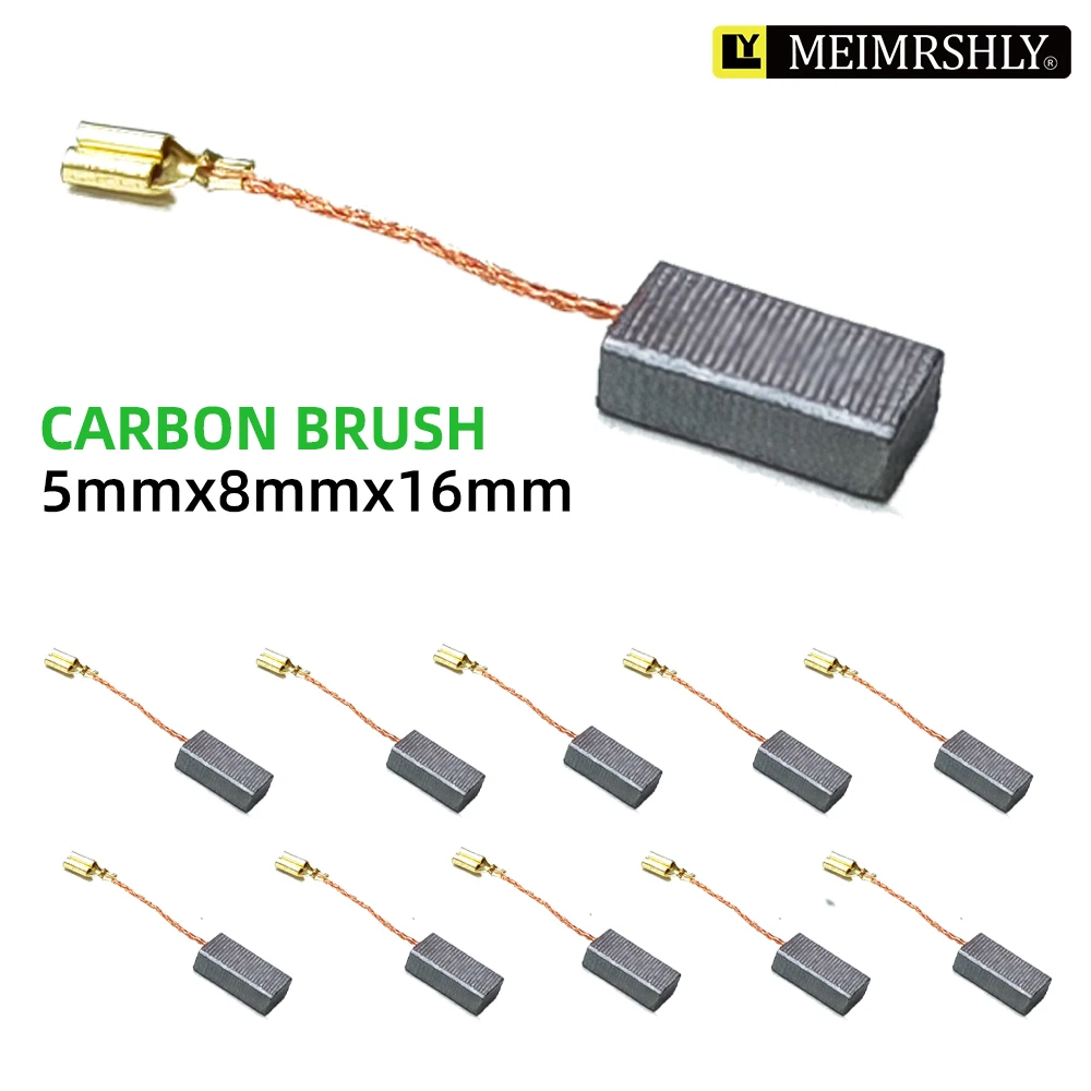 50Pcs for The Maintenance of Carbon Brush Motors 5*8*16 MEIMRSHLY Electric Motor Carbon Brushes Suitable