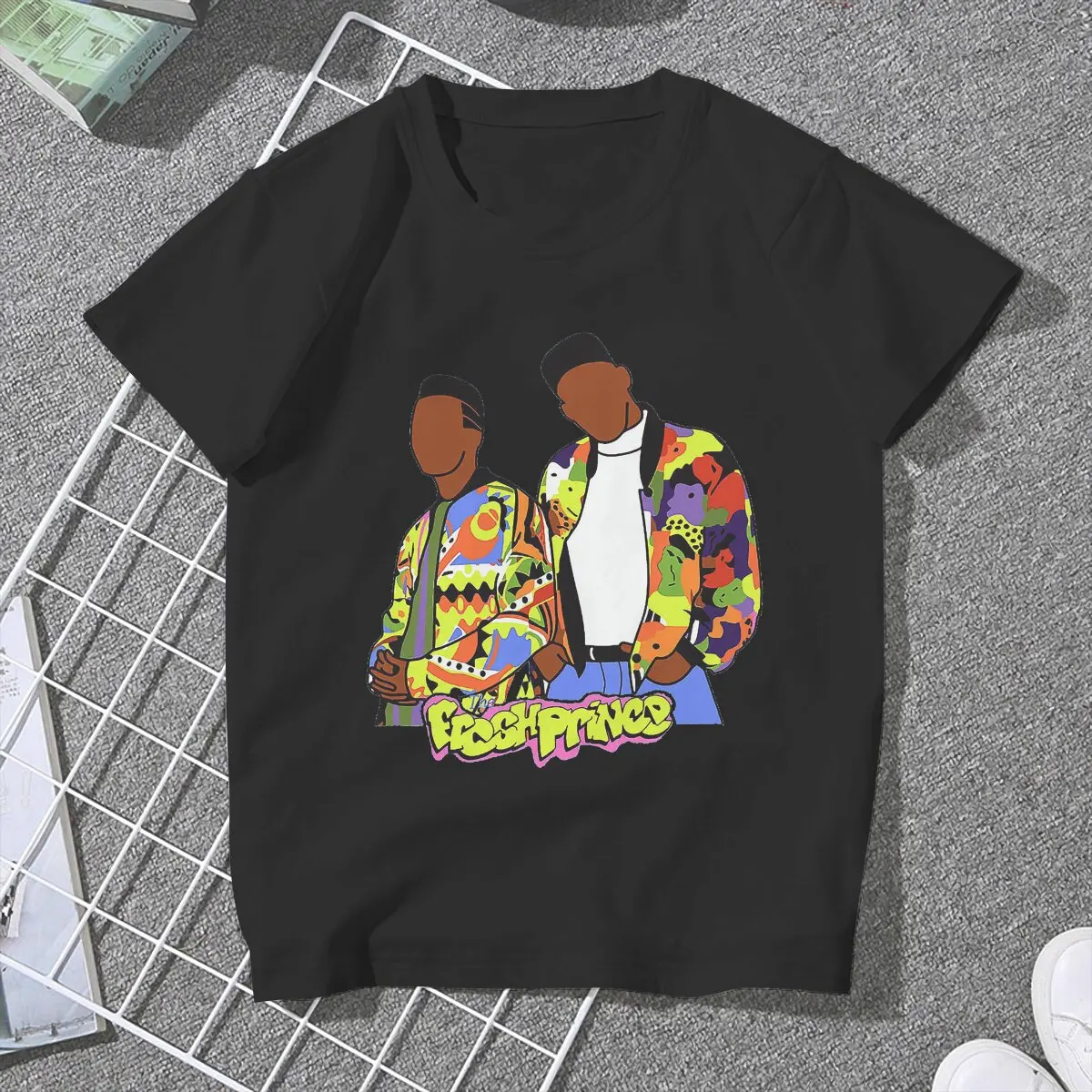 Essential Feminine Shirts The Fresh Prince of Bel-Air TV Series T-shirt Harajuku Vintage Female Top