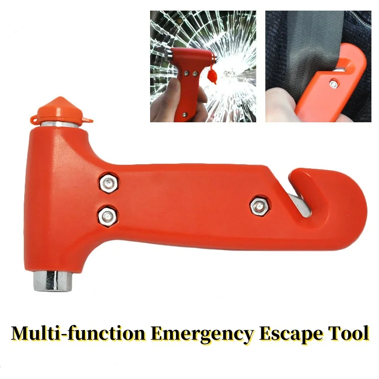 

Car Emergency Rescue Kit Car Accident Emergency Escape Tool, Car Safety Hammer with Window Breaker and Seat Belt Cutter