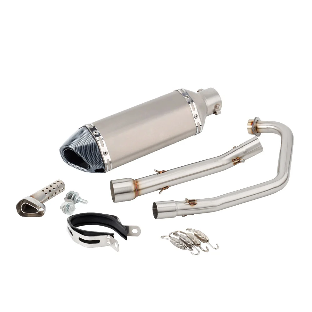 For Keeway RKS 125 2012 2013 2014 2015 2016 2017  RKS125 Sport  exhaust silencer for motorcycle, headpipe link