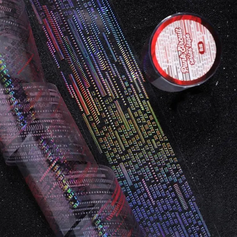 LXAA Circuit Art Art Pet Tape for Notebook Diaries and Office Office