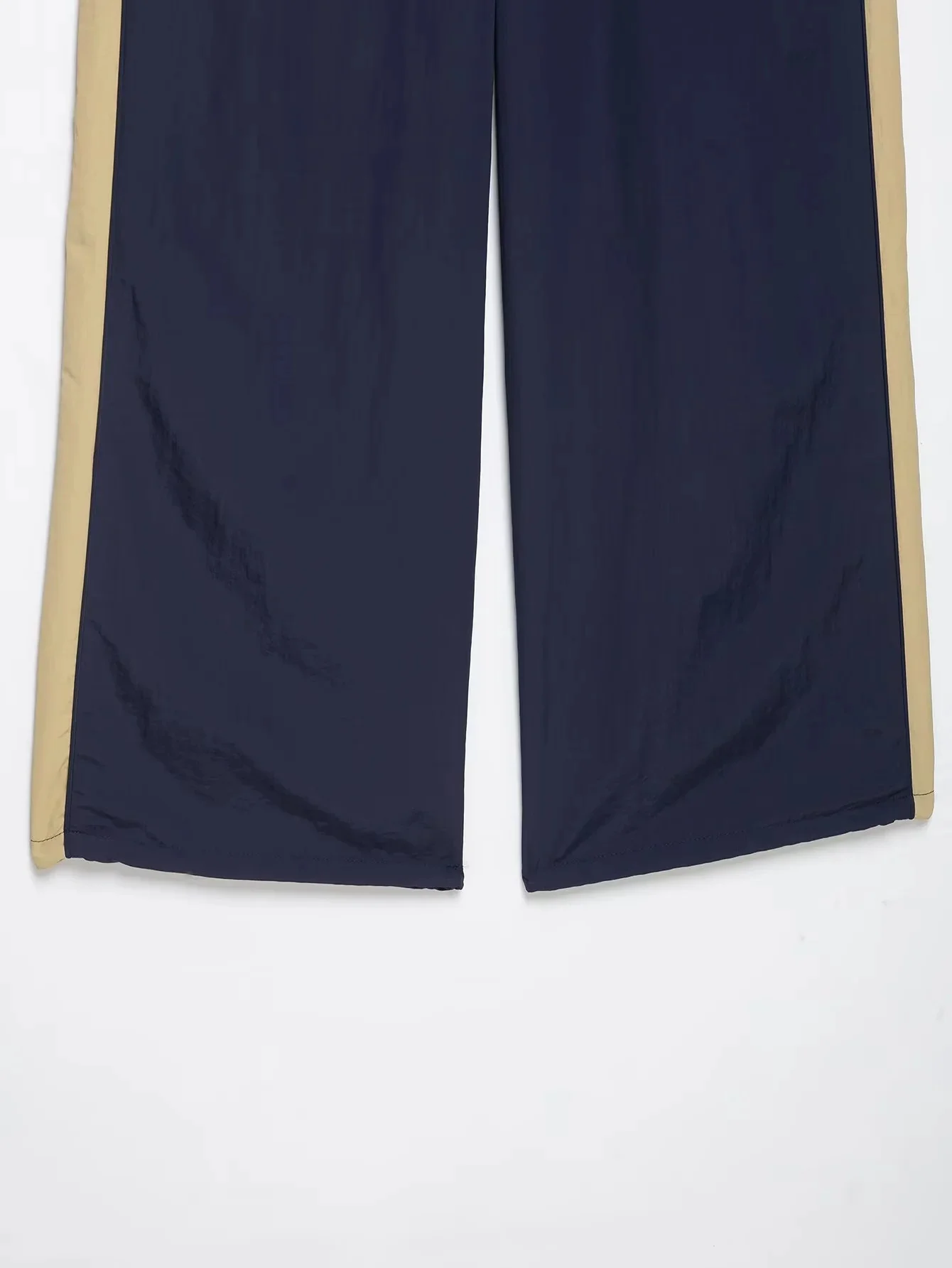 KONDALA Casual Chic Khaki Damen-Hosenanzug Patchwork Reißverschluss Locker Sitzendes Oberteil Lange Hose mit Elastischem Bund Mode 2026 Herbst Sportanzug – Detail 22