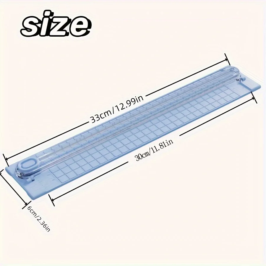 1pc portable A3/A4 paper cutter for effortless paper-cutting every time - Perfect For School, Home And Office!