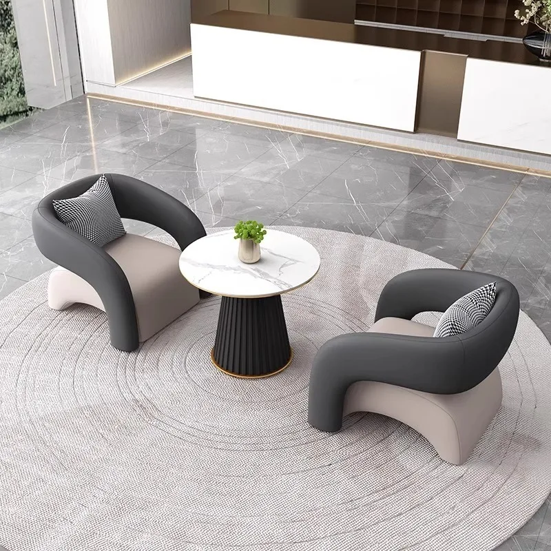 مكتب الفندق كرسي أريكة الراحة مكتب المبيعات منطقة الاستقبال طاولات وكراسي التفاوض