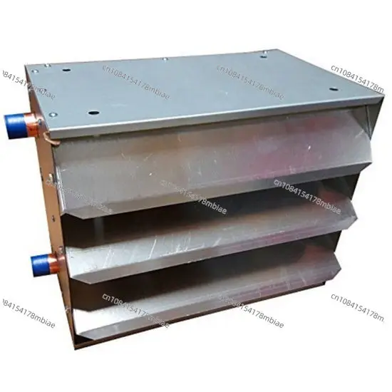 HVAC Hydronic Wall Mounted Hot Water Hanging Unit Heater Copper Tube Aluminium Fin Evaporator Coil Water To Air Heat Exchanger