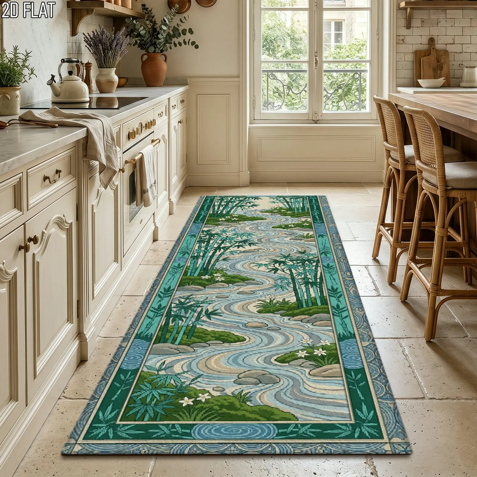 Chinesische Landschafts-Läufer – Bamboo Bath Mat Bewertung und Preis