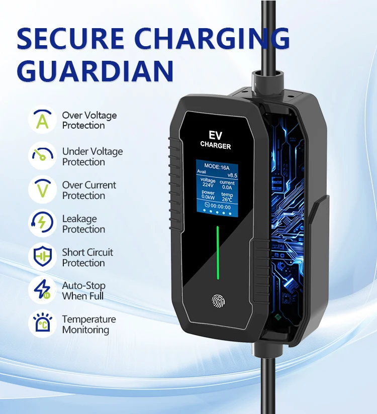 Energy Vehicle Charging Station with 2.4 