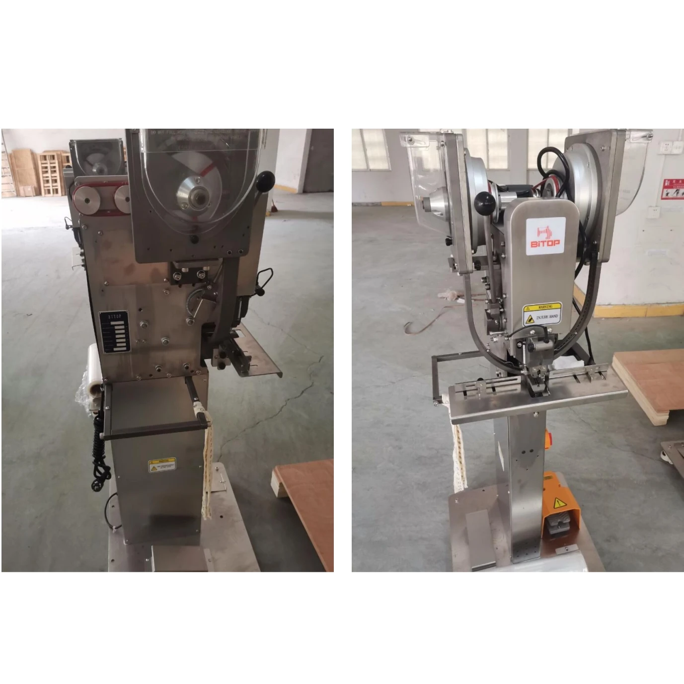 DE93/2K Full Automatic Snap Button Attaching Machine With Servo Motor