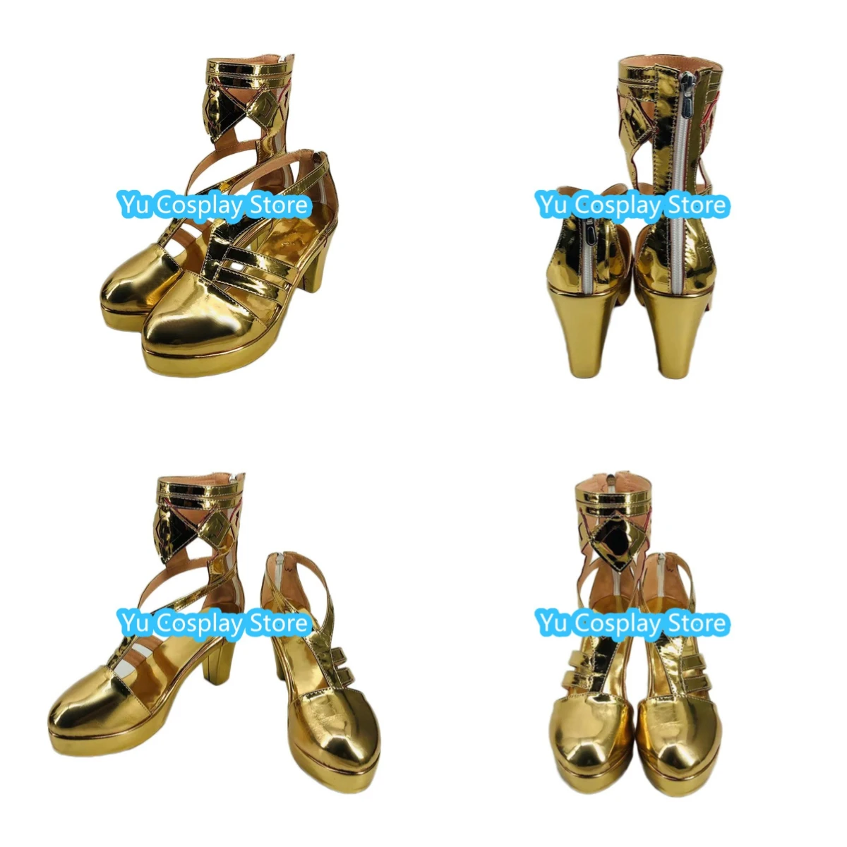 Layla Cosplay Shoes Sumeru Cryo Starry Sky Anime Game Men's and Women's Halloween Party Boots Stage Performance Customization