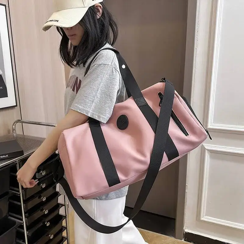 

2025 Fashion Thickend Travel Bag Large Capacity Lightweight Multifunction Cool Sports Storage Handbags For Adult