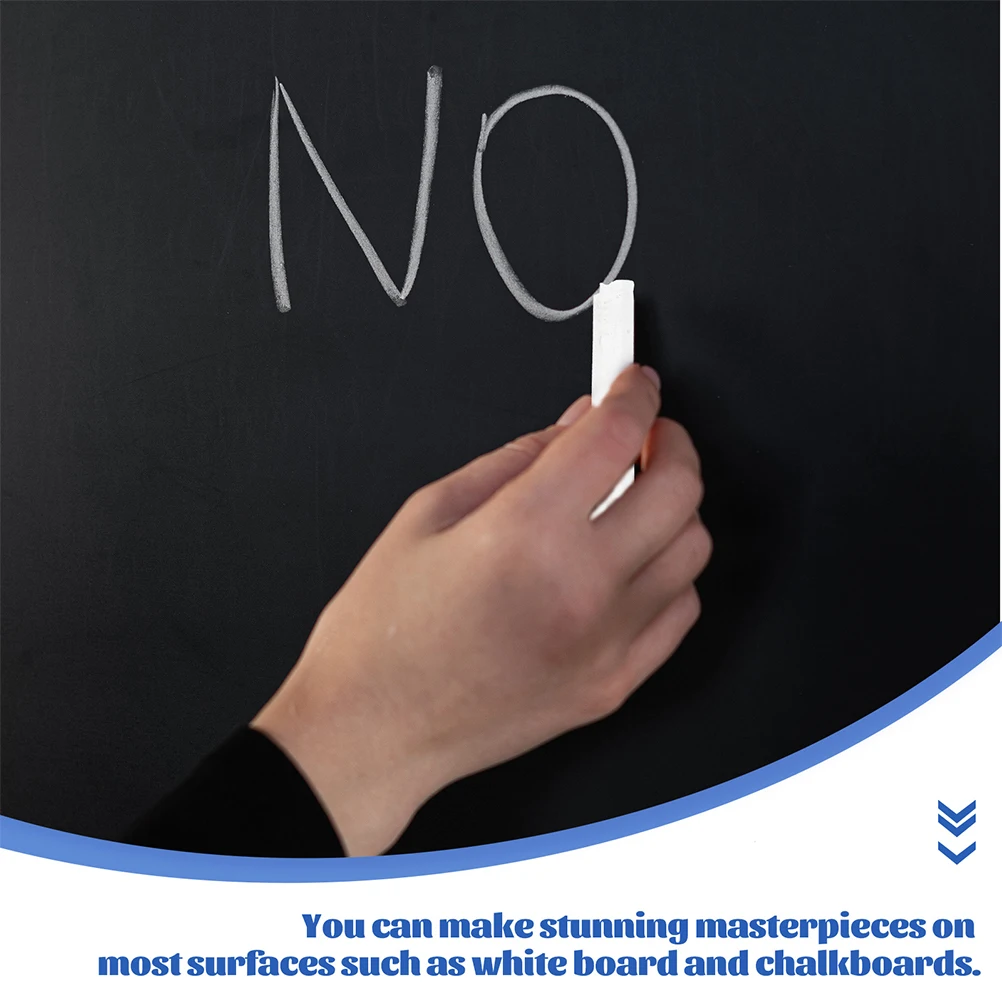 96本スティック カラフルなバルク教室教育中国語チョーク消しゴム付属 1白 95個の子供用チョークホルダー詰め合わせ