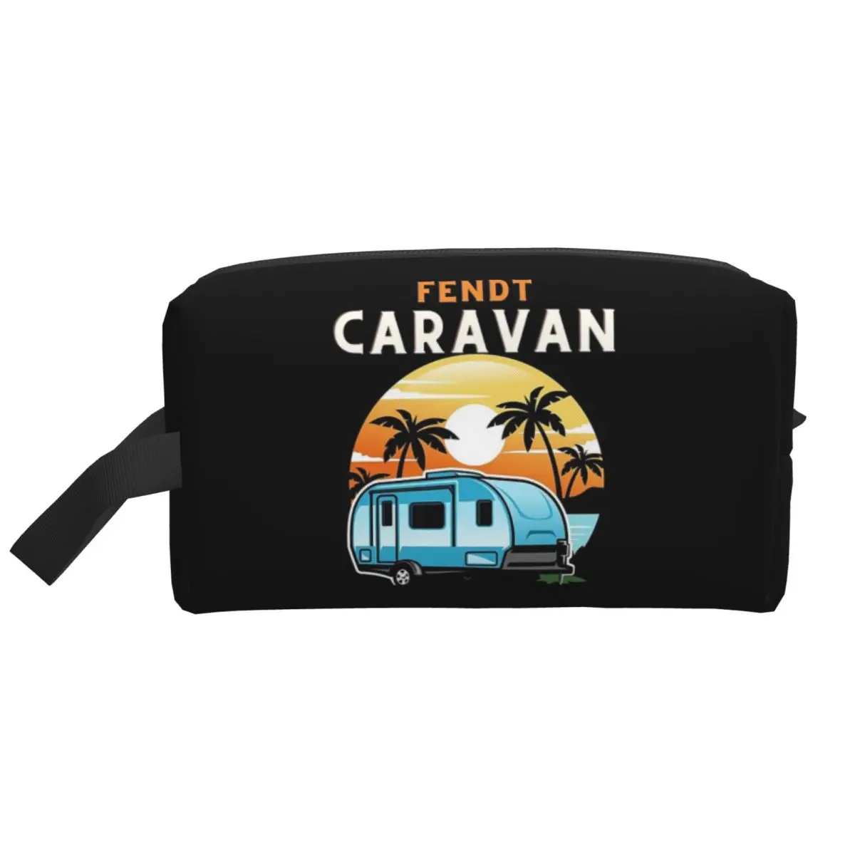 

Косметички Fendt Caravan Essential для женщин, дорожный органайзер для макияжа, сумка для хранения туалетных принадлежностей, косметичка, пенал