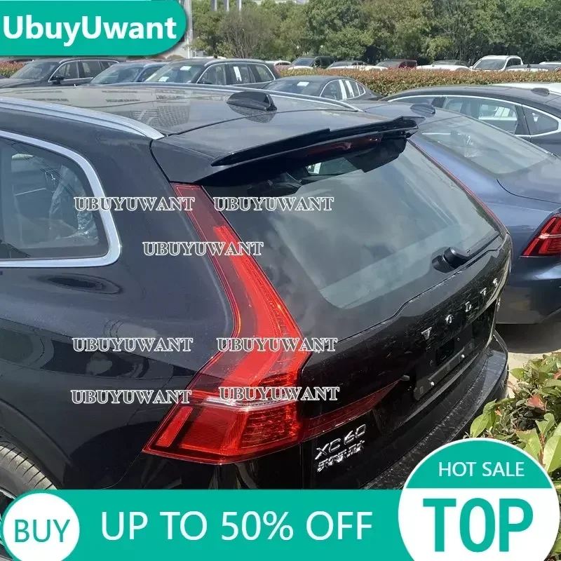 Für Volvo XC60 2018 2019 2020-2023 Spoiler ABS Auto-Kofferraumlippe Flügel Heck Zubehör Spezielle Dekoration