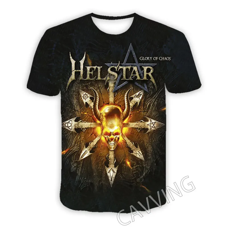 New Fashion Women/Men's 3D Print Helstar Casual T-shirts  Hip Hop Tshirts Harajuku Styles Tops Clothing