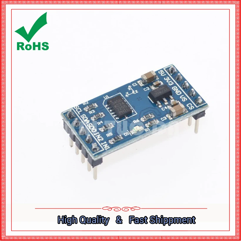 ADXL345 IIC / SPI Digital Inclination Sensor Acceleration Module Board
