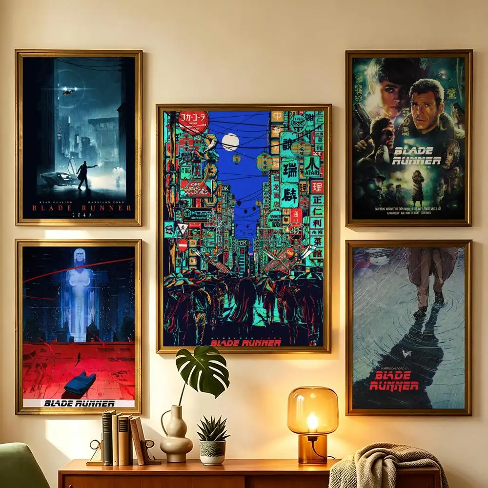 movie Blade Runner Poster HD Poster Sophisticated Modern Aesthetic Wall Art For Living Room Bedroom Office Cafe Decor