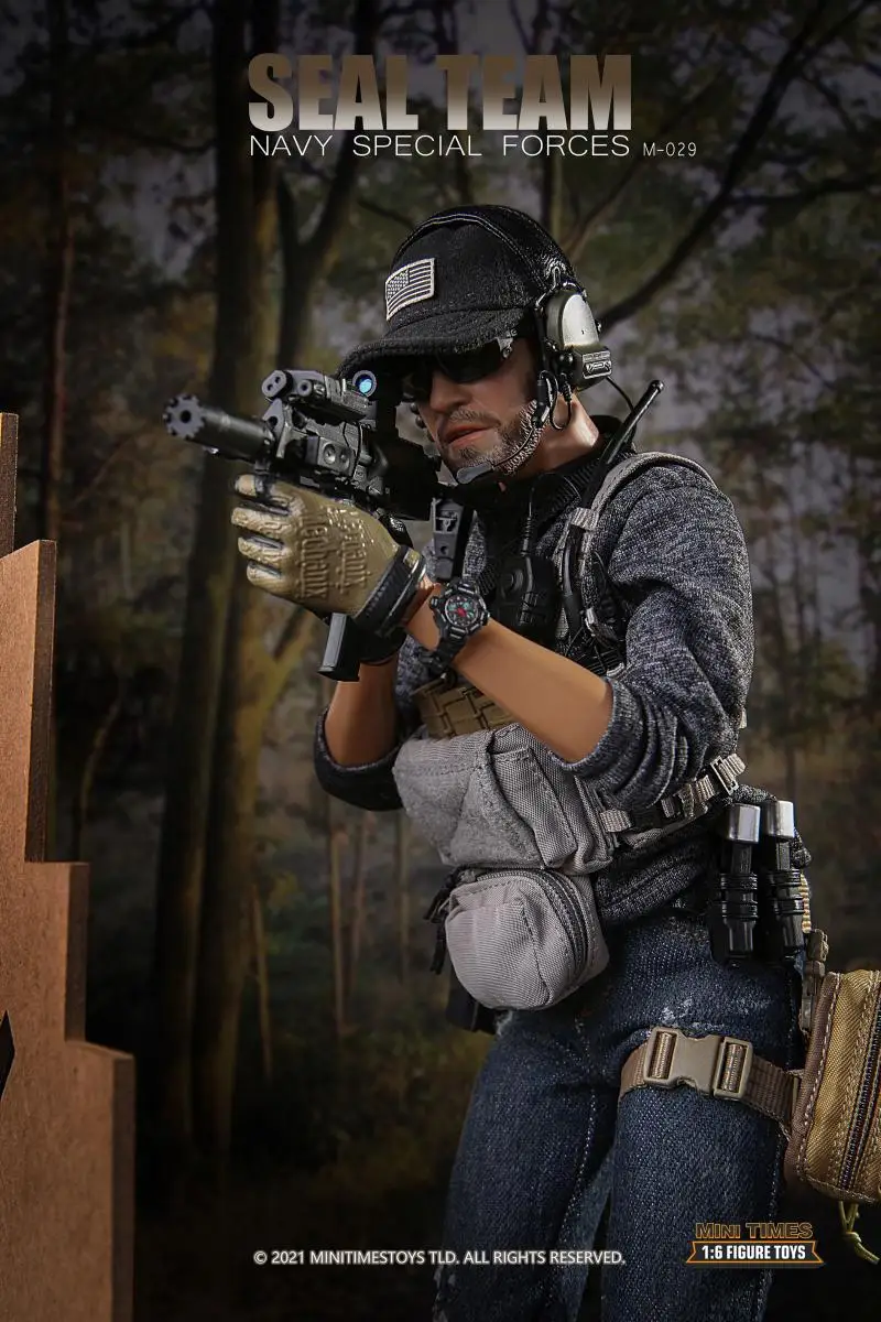 Mini Mal Spielzeug M029 1/6 Männer Soldire Uns Navy Seal Kampf Kämpfer Militärische Anzug 12'' Action Figur Modell Spielzeug Beste sammlung