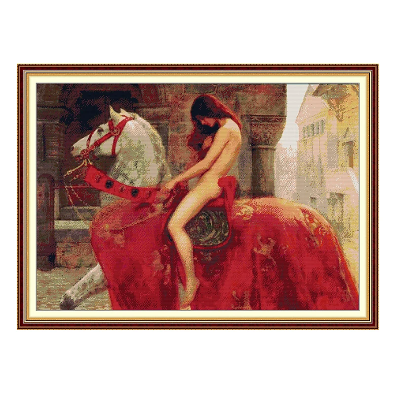 Lady Godiva a cavallo Modelli  - Embroidery X Stitch recensione e prezzo