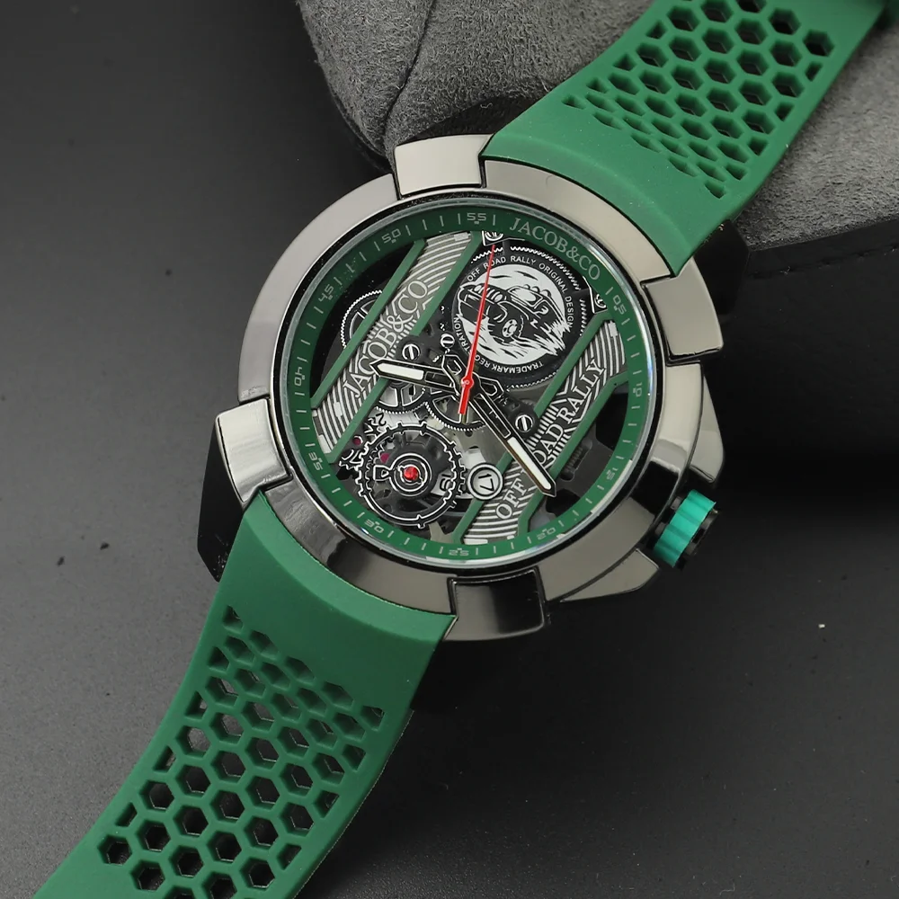 Classic Fashion Top AAA Jacob & Co Original Brand Watches For Mens Special Car Dial Multifunction Watch High Quality AAA Clocks