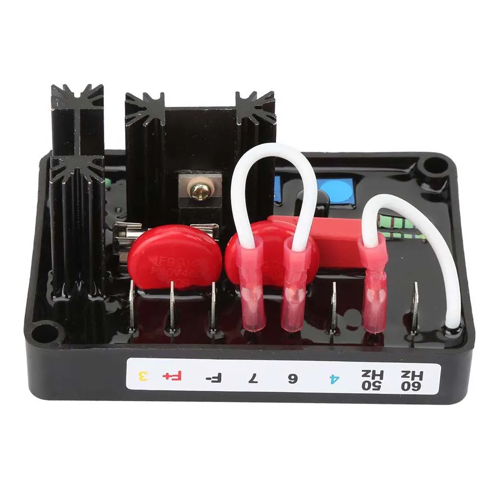 

AVC63-4 Вход 190-240 В переменного тока Автоматический регулятор напряжения двигателя AVR Аксессуары для генераторов Автоматический регулятор напряжения AVR