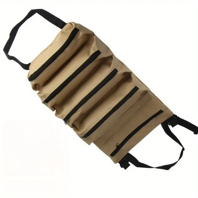 Multifunctionele gereedschapstas Hoge kwaliteit professionele multi-pocket hardware-gereedschapstas Oprolbare draagbare organizertas voor kleine gereedschappen