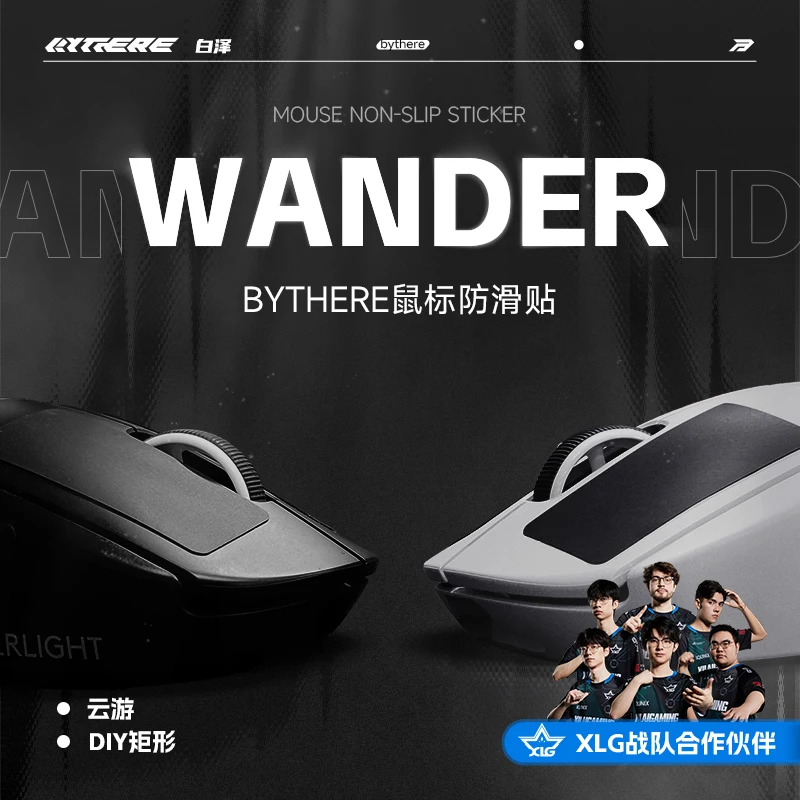 

Universal Sports Mouse Anti Slip Sticker Ultra Thin Sweat Tape Sticker GPW Silicone V2V3 Skin Touch for Gaming Mouse Accessories