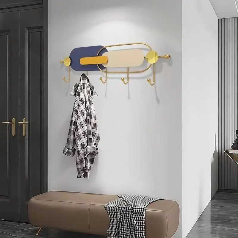 Space Saving Wall Coat Racks Living Room Indoor Headboards Bedroom Garment Coat Racks Metal Display