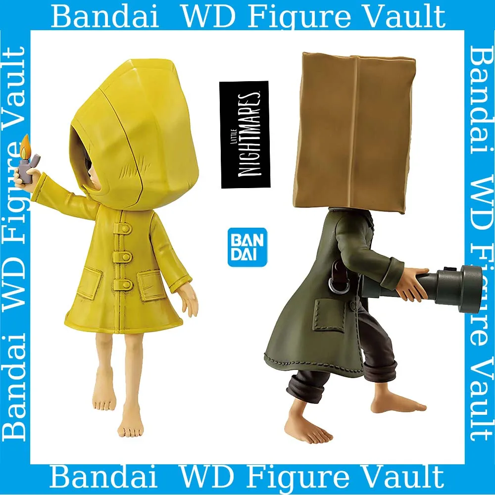 

In stock Bandai BANPRESTO LITTLE NIGHTMARES Six Mono 17CM PVC Figure Highly Detailed Collectible Model Toy Gift