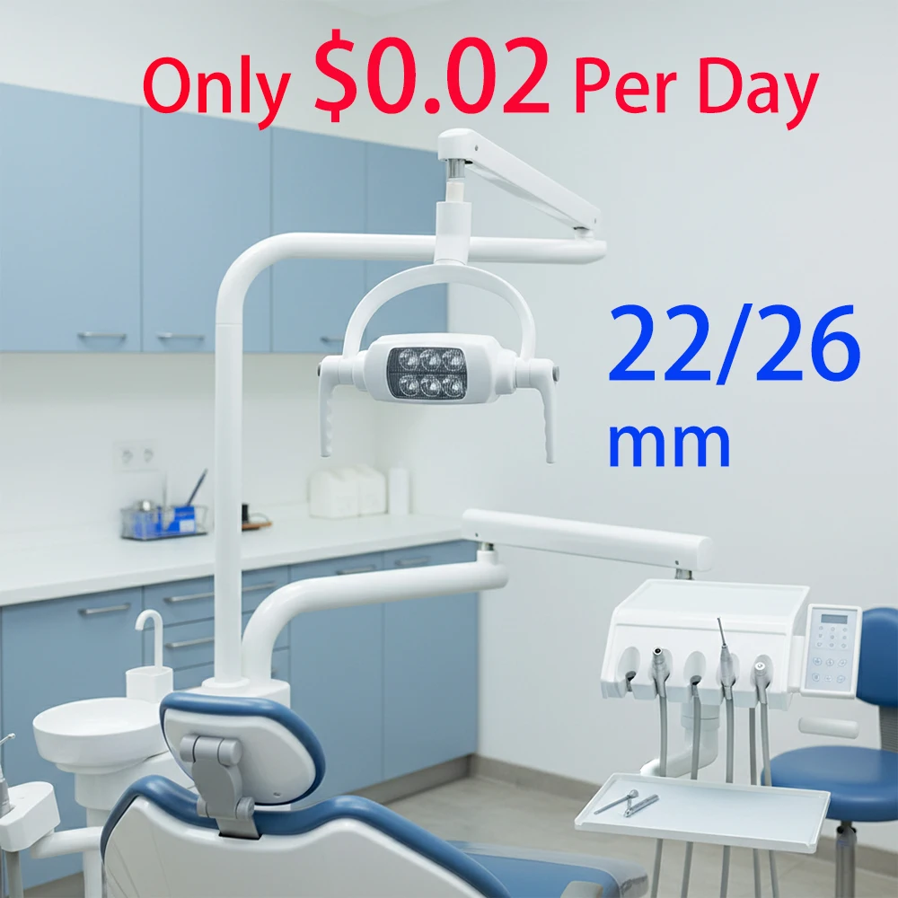 

6 LED Dental Oral Operation Lamp Surgery Light For Dental Unit Chair With Induction Sensor Dentistry Tools Dentist Material
