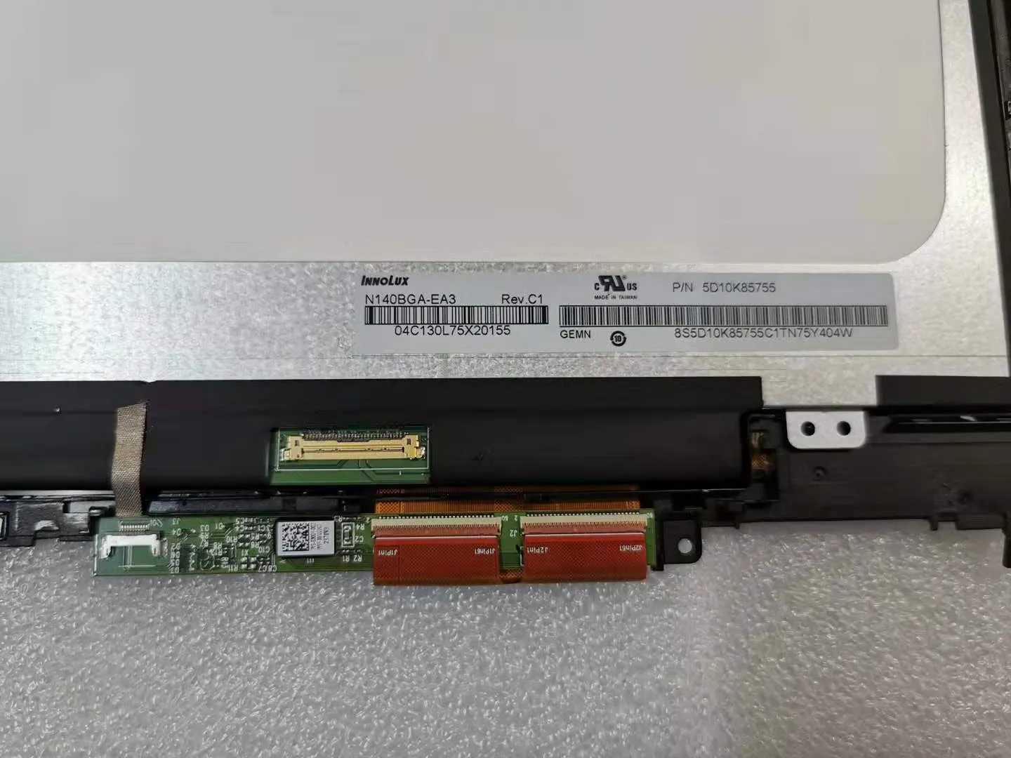 Imagem -02 - Tela Sensível ao Toque Lcd para Lenovo Ioga 51014ikb 510-14 14ast 14isk 80s Flex 1480 1470 Fhd 1920x1080 Novo