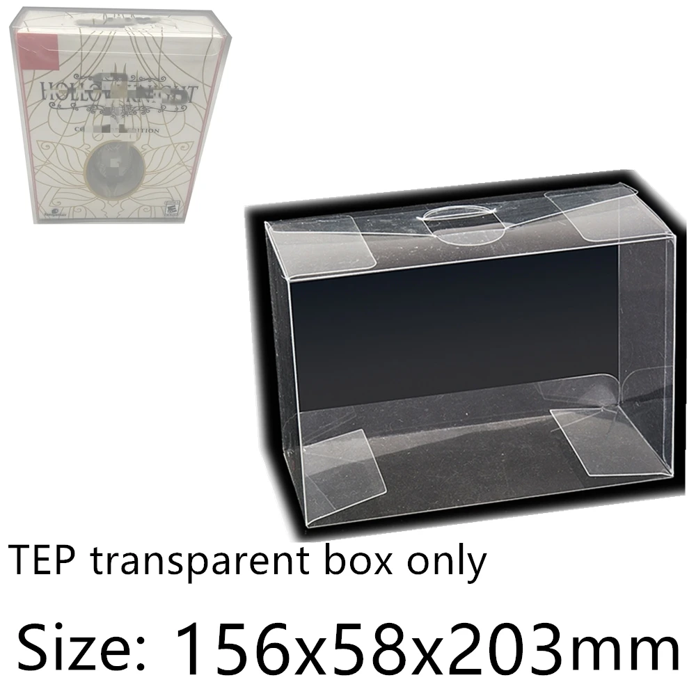 Collection Display Box For Hollow Knight/Nintendo Switch/NS Game Storage Transparent Boxes TEP Shell Clear Collect Case