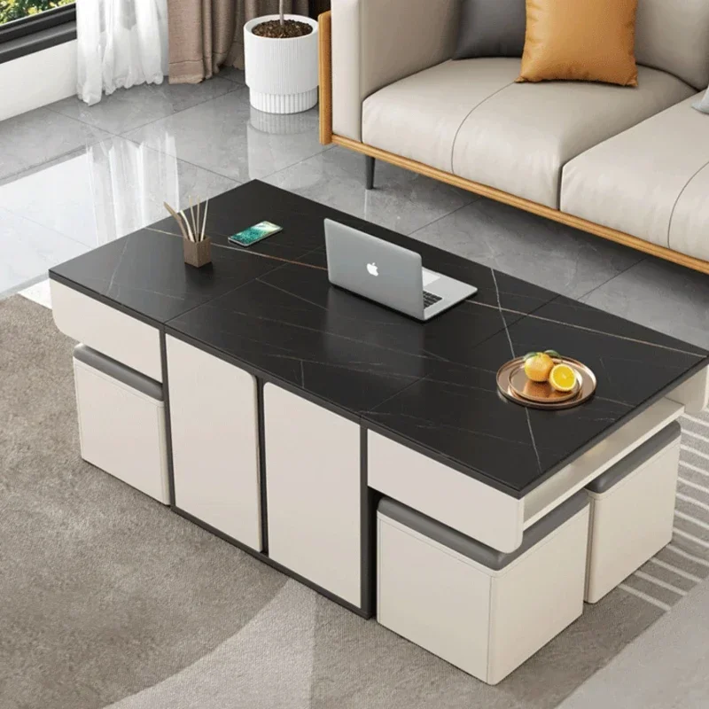 

Multifunctional Tea Table Intelligent Lifting Integrated Tea Table with Kettle