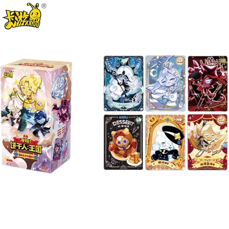 

Официальный пакет коллекционных карточек Kayou Cookie Run Brave Hearts, коллекционная карточная игра в стиле аниме «Королевство», подарок для фанатов детей