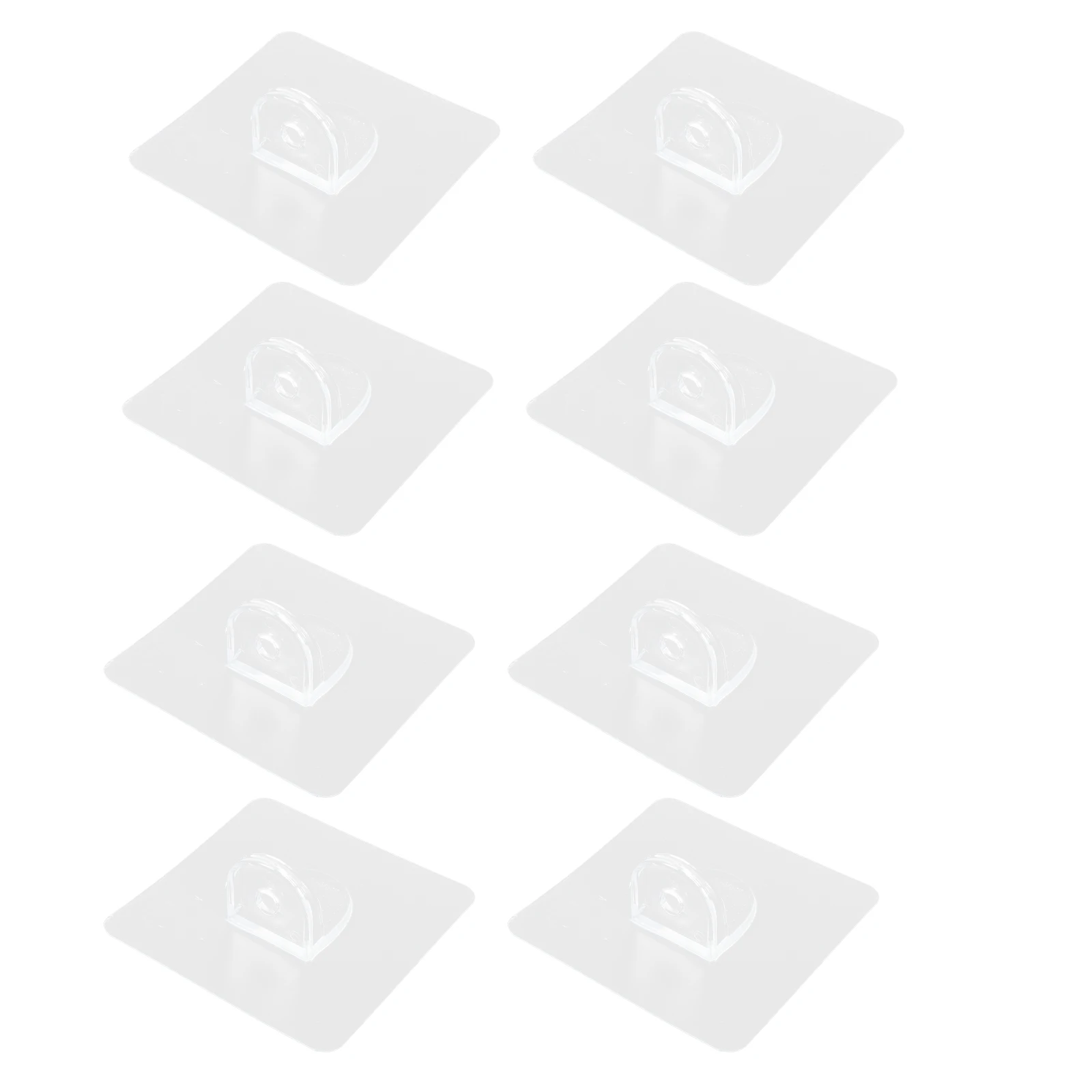 

8Pcs Pet Fence Retainer Strong Adhesive Fixing Tool for Cage Stability Non-Slip Pet Supplies Easy Install Transparent