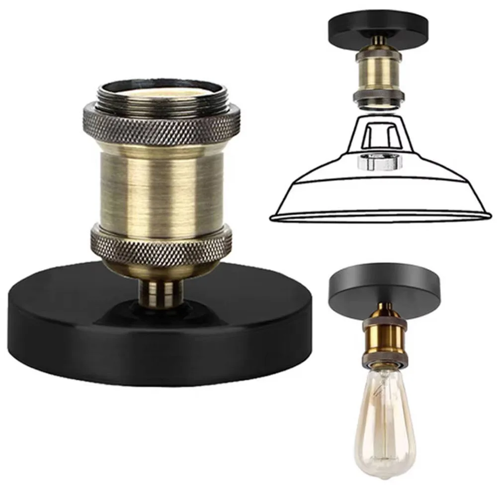 

Vintage Led Ceiling Light Retro Loft Industrial Ceiling Lamp Luzes De Teto Country Style Home Living Room Lighting Plafonnier