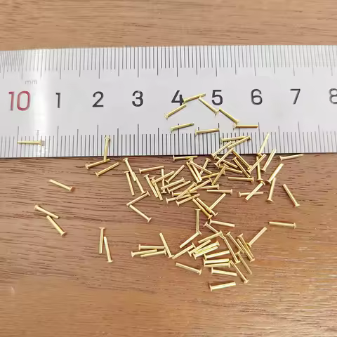 Length 6mm Brass Nail Ship Model accessories Boat Deck Customized Brass Nails Building Model Mini Brass Nail 6g/bag